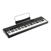 Artesia Pro A-73 Portable Digital Piano in Black