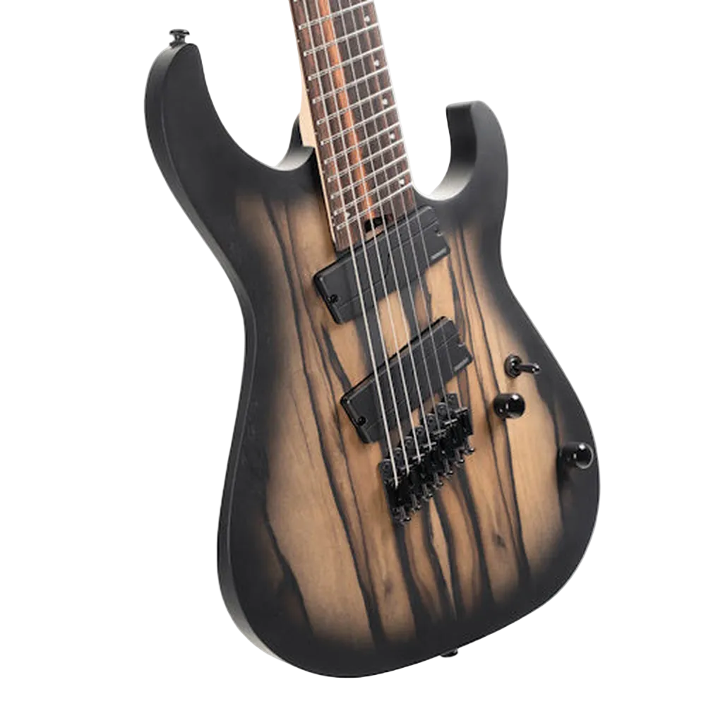 Cort KX507MS Pale Moon 7 String Electric Guitar Natural Black Burst