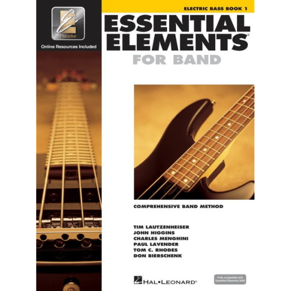 Essential Elements for Band Electric Bass Book 1