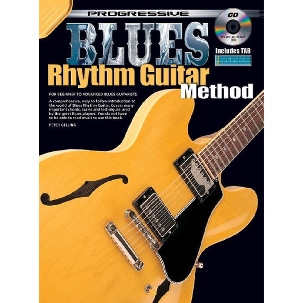 Progressive Blues Rhythm Guitar Method Includes Tab and CD