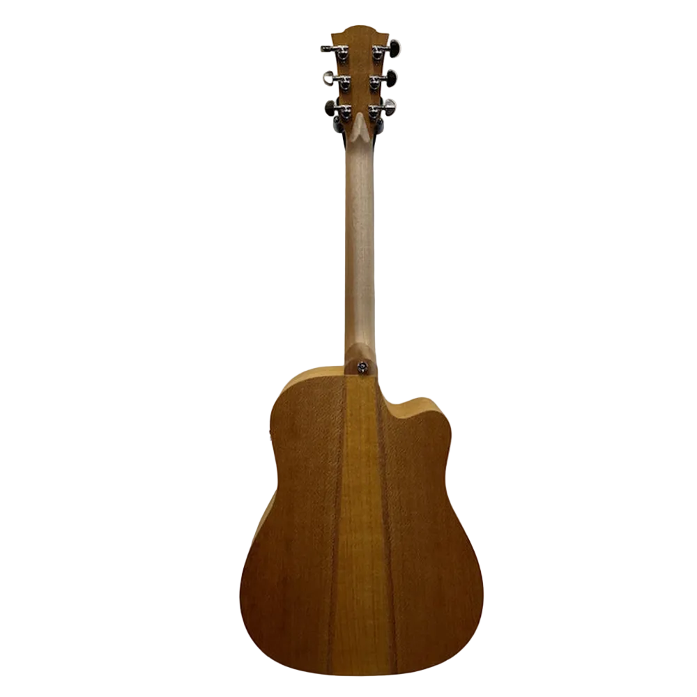 Cole Clark Fat Lady 1 CCFL1EC-LH-SSO Acoustic Electric Guitar with Gigbag Southern Silky Oak