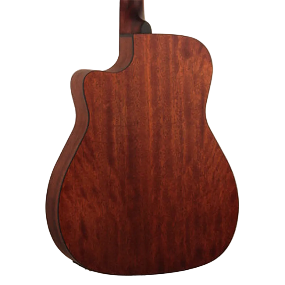 Cort AF515CE Acoustic Electric Guitar With Cutaway And Bag Open Pore
