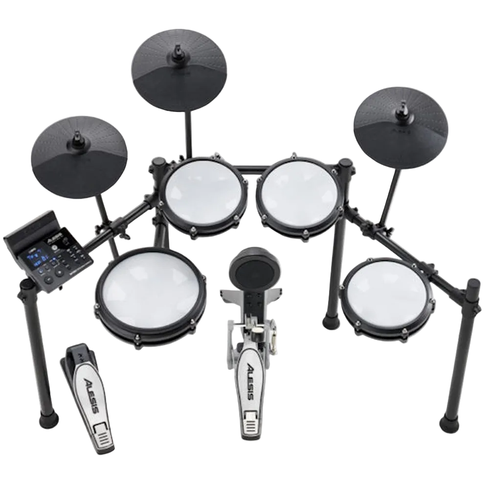 Alesis Nitro Max 8pc Electronic Drum Kit with Mesh Heads and Bluetooth