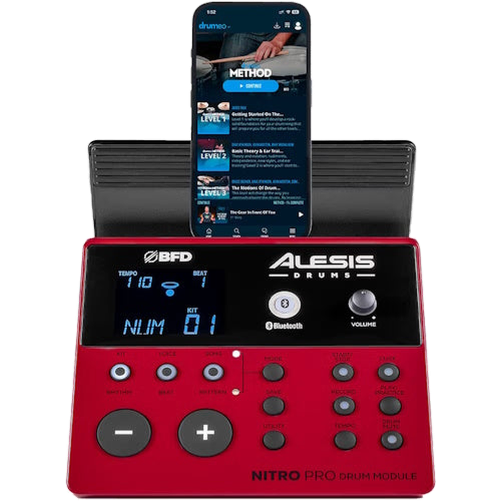 Alesis NitroPro XL 10 Piece Electronic Drum Kit with Bluetooth