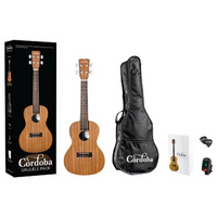 Cordoba UP100 Concert Protege Ukulele Pack