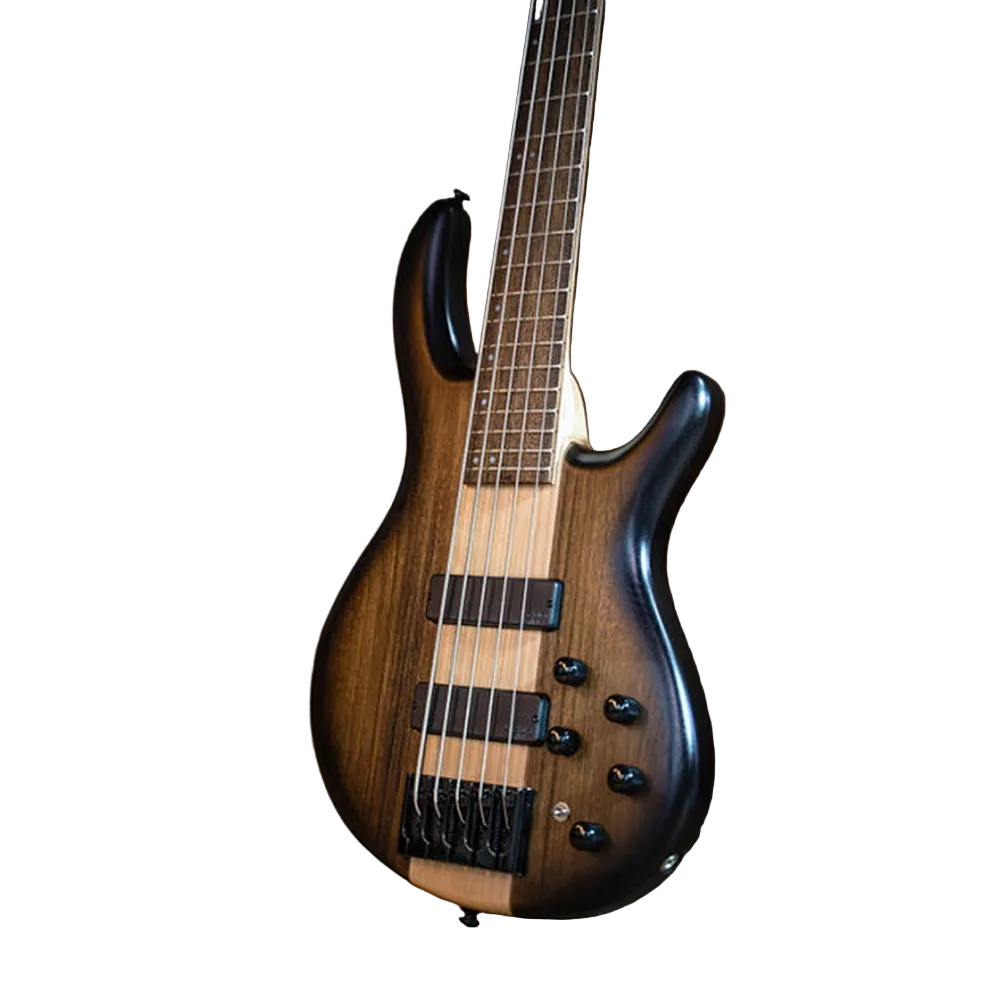 Cort Bass Electric 5 String C5 Plus OVMH ABB Antique Brown Burst