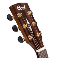 Cort Acoustic Electric GA-MY Grand Auditorium Guitar Bevel Solid Sitka Spruce Top