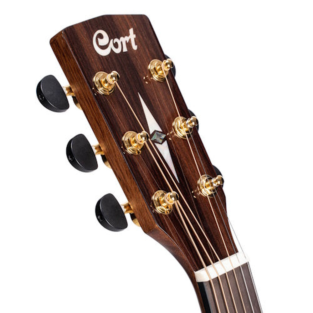 Cort Acoustic Electric GA-MY Grand Auditorium Guitar Bevel Solid Sitka Spruce Top