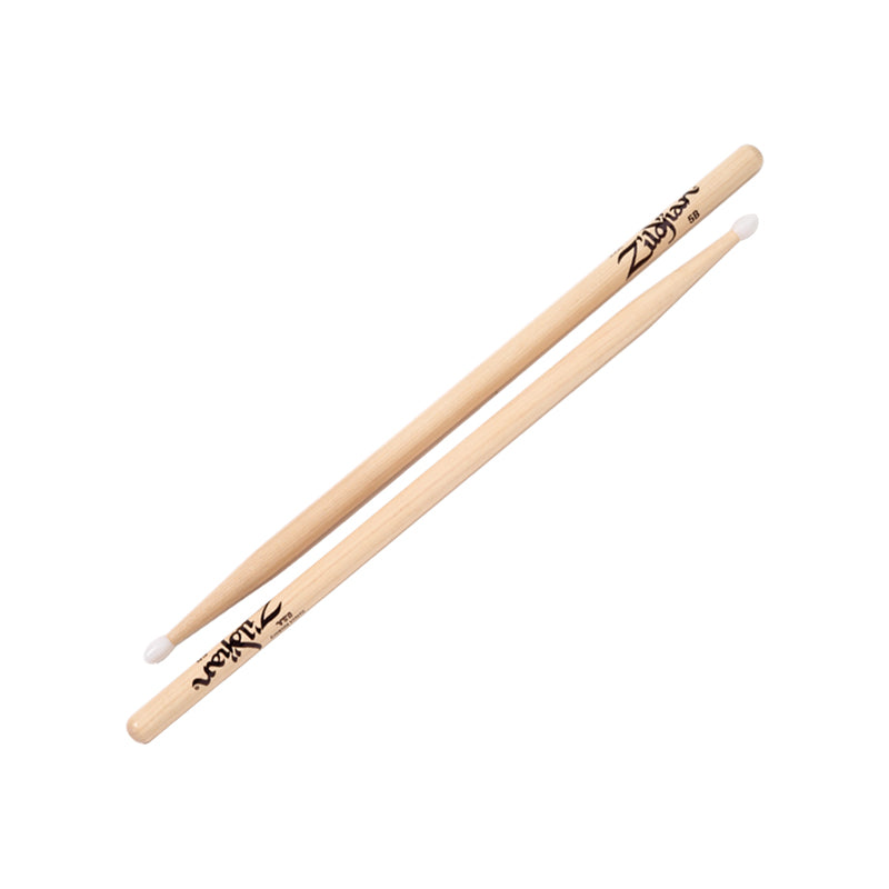 Zildjian Hickory Series 5B Nylon Tip Drumsticks