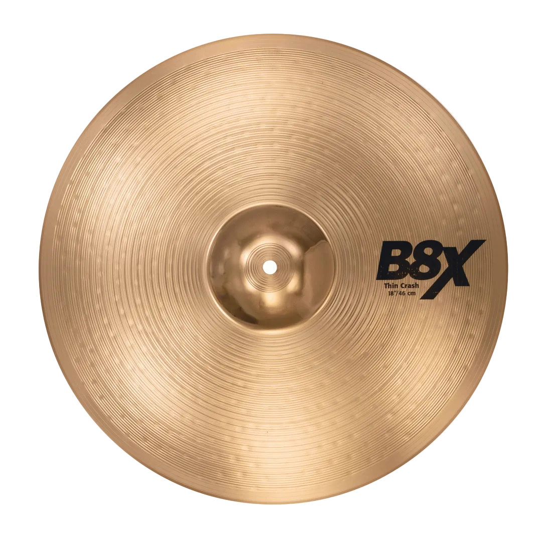 Sabian 41806X B8X 18" Thin Crash