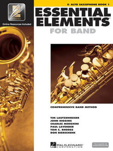 Essential Elements for Band Eb Alto Saxophone Book 1