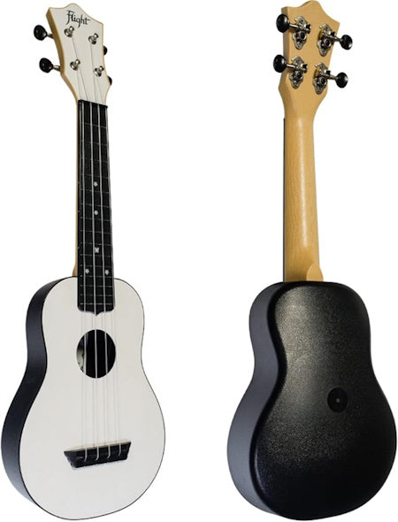 Flight Tus35 Abs Travel Ukulele White