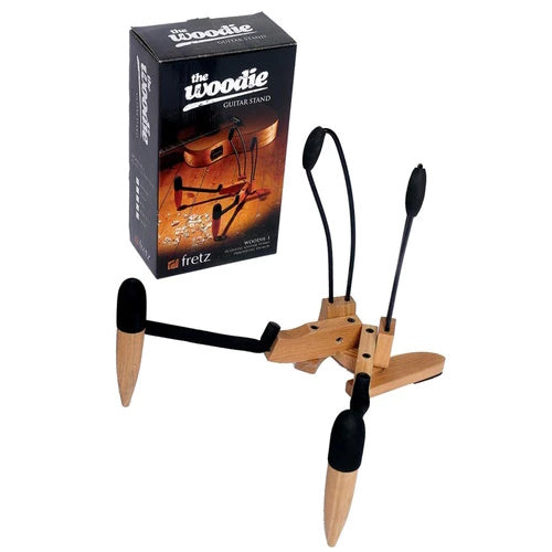 Fretz Guitar Stand Folding Acoustic GS-FWA1-NAT Woodie 1