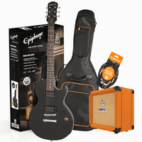Epiphone LP Special E1 Ebony W/crush & Acces