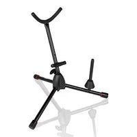 Gator Alto Tenor Sax Stand with Flute Peg