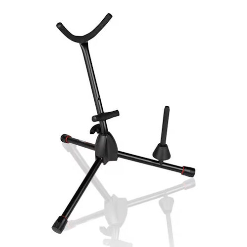 Gator Alto Tenor Sax Stand with Flute Peg