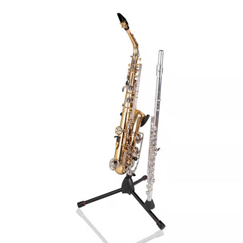 Gator Alto Tenor Sax Stand with Flute Peg
