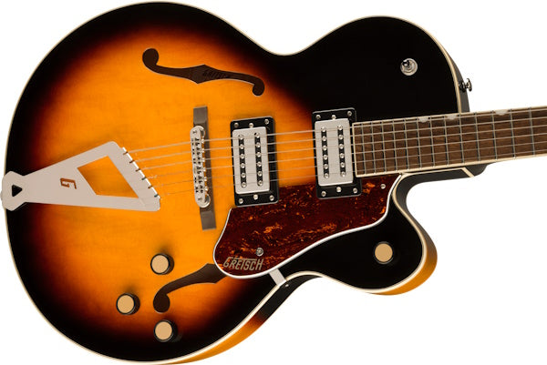 Gretsch G2420 Streamliner Hollow Body with Chromatic II Laurel Fingerboard BroadTron BT-3S Pickups Aged Brooklyn Burst