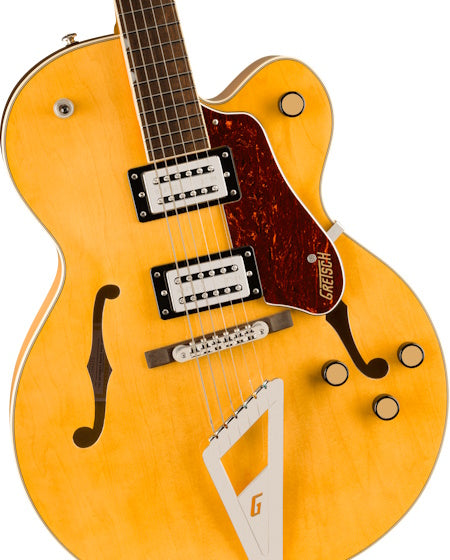 Gretsch G2420 Streamliner Hollow Body with Chromatic II Laurel Fingerboard Broad'Tron BT-3S Pickups Village Amber