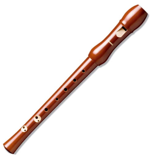 Hohner 9550 C-Soprano Recorder Two Piece Wooden Baroque
