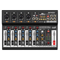Italian Stage 2MIX6PRO USB Stereo Mixer 6-Ch with Bluetooth and DSP MultiFX
