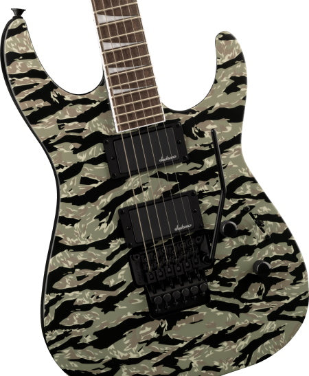 Jackson X Series Solois SLX DX Camo Laurel Fingerboard Tiger Jungle