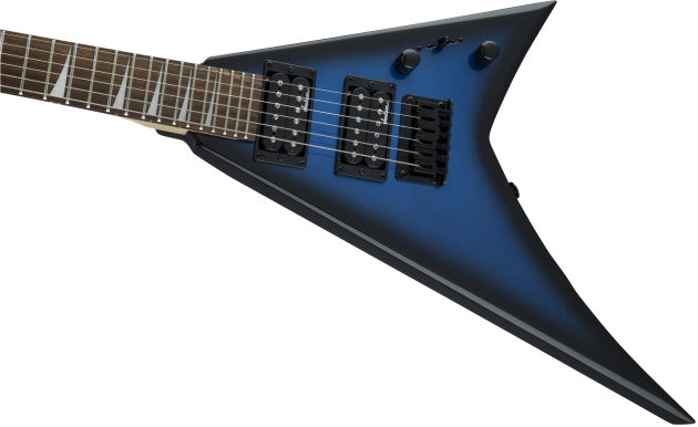 Jackson JS Series RR Minion JS1X 6-String Electric Guitar, 24 Frets, Bolt-On Neck, Amaranth Fingerboard, Gloss, Metallic Blue Burst
