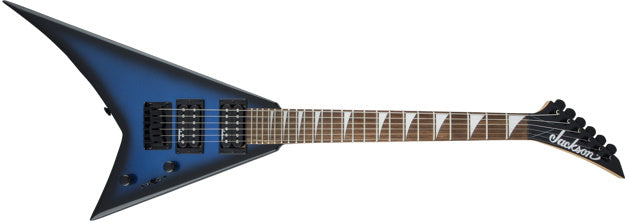 Jackson JS Series RR Minion JS1X 6-String Electric Guitar, 24 Frets, Bolt-On Neck, Amaranth Fingerboard, Gloss, Metallic Blue Burst