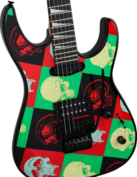 Jackson X Series Dinky DK1A Amaranth Fingerboard Warhol