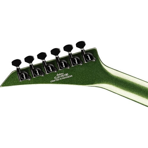 Jackson X Series Electric Guitar Soloist SLX DX Laurel Fingerboard Manalishi Green