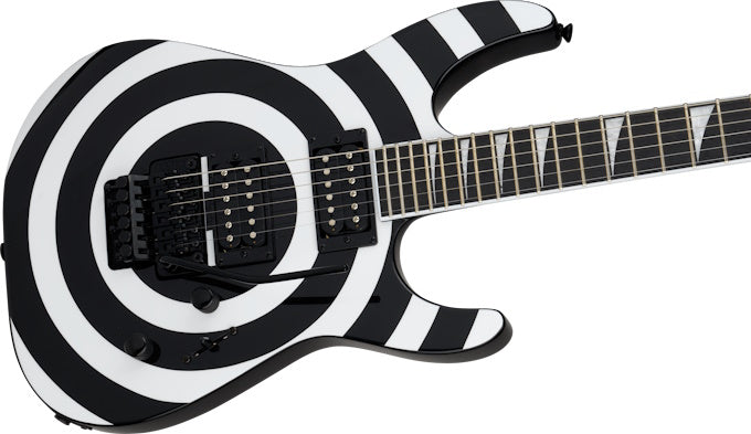 Jackson X Series Soloist SLX DX Graphic Srs Amaranth Fingerboard Bullseye