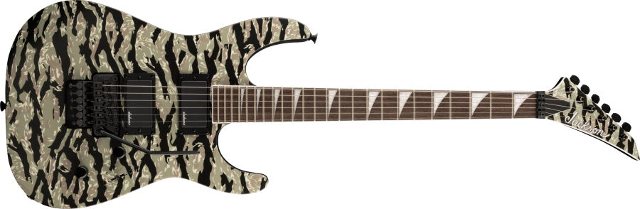Jackson X Series Solois SLX DX Camo Laurel Fingerboard Tiger Jungle