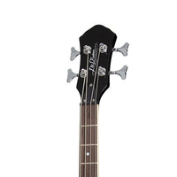 J&D Luthiers 4-String Violin-Style Electric Bass Guitar Tobacco Sunburst