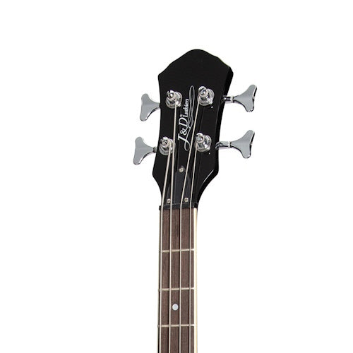 J&D Luthiers 4-String Violin-Style Electric Bass Guitar Tobacco Sunburst