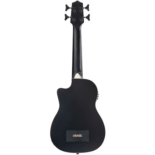 Kala UBASS-JYMN-BK-FS Black Journeyman Mahogany U-BASS inc Gig Bag