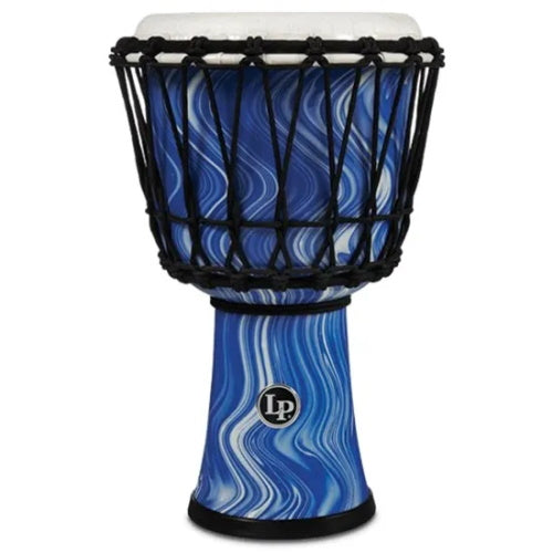 LP 7" Rope Djembe Blue Marble