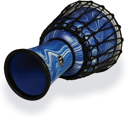 LP 7" Rope Djembe Blue Marble