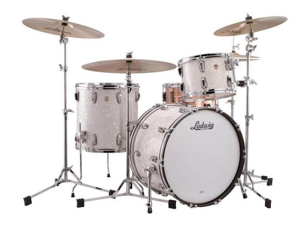 Ludwig Continental Club Fab Plus White Marine Pearl