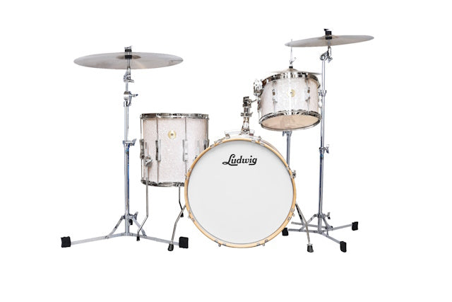 Ludwig Continental Club Fab Plus White Marine Pearl
