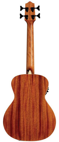 Lanikai LMAEBU Mahogany Acoustic-Electric Bass Ukulele Natural Satin