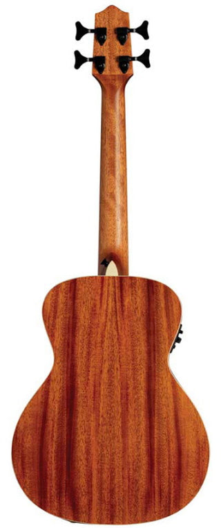 Lanikai LMAEBU Mahogany Acoustic-Electric Bass Ukulele Natural Satin