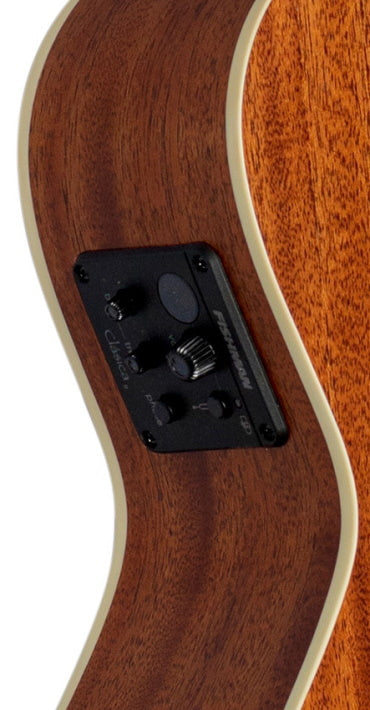 Lanikai LMAEBU Mahogany Acoustic-Electric Bass Ukulele Natural Satin