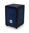 Latin Percussion Aspire Accents Cajon in Blueburst Streak