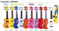 Mahalo Soprano Ukulele Art Series Smiley Face