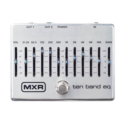 MXR M108S Ten Band Graphic EQ Guitar Effect Pedal