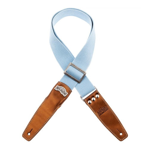 Magrabo Stripe SS SPECIAL Cotton Washed Celestial 5 cm Terminals Bronze Aged Silver Buckle