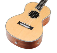 Mahalo MP4E Pearl Series Baritone Ukulele Natural with Pickup