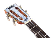 Mahalo MP4E Pearl Series Baritone Ukulele Natural with Pickup