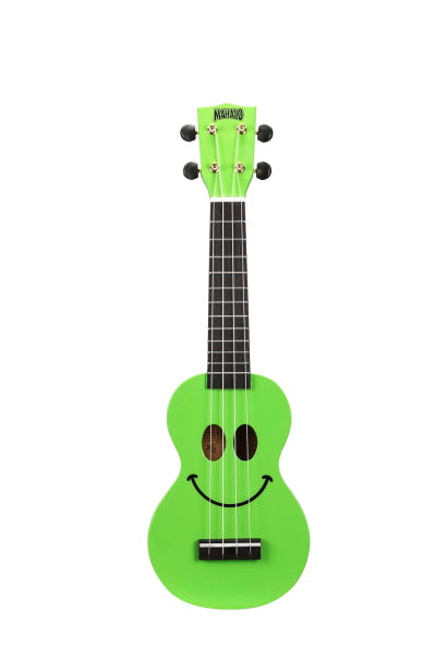 Mahalo Soprano Ukulele Art Series Smiley Face