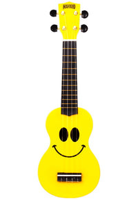 Mahalo Soprano Ukulele Art Series Smiley Face